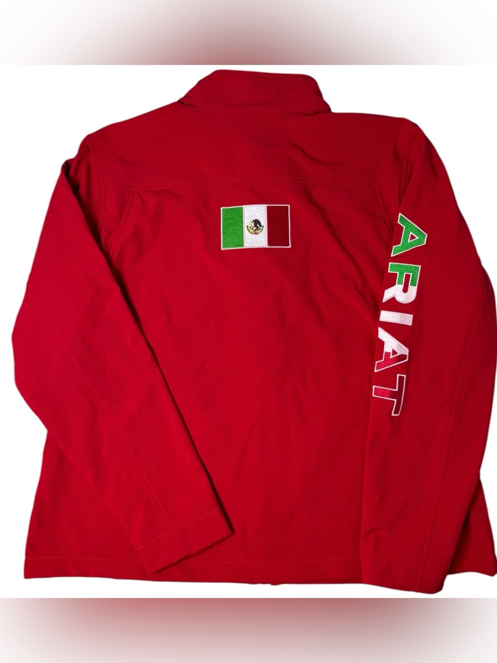 NWT Ariat AriatTEK Mexico Team Softshell Jacket Red XXL